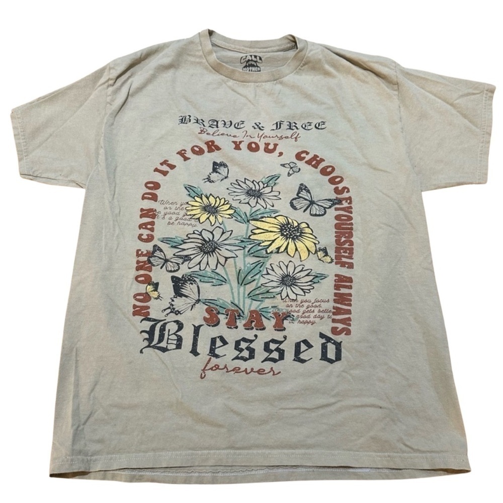Call Your Mother Graphic Tee | Size L | 100% Cotton